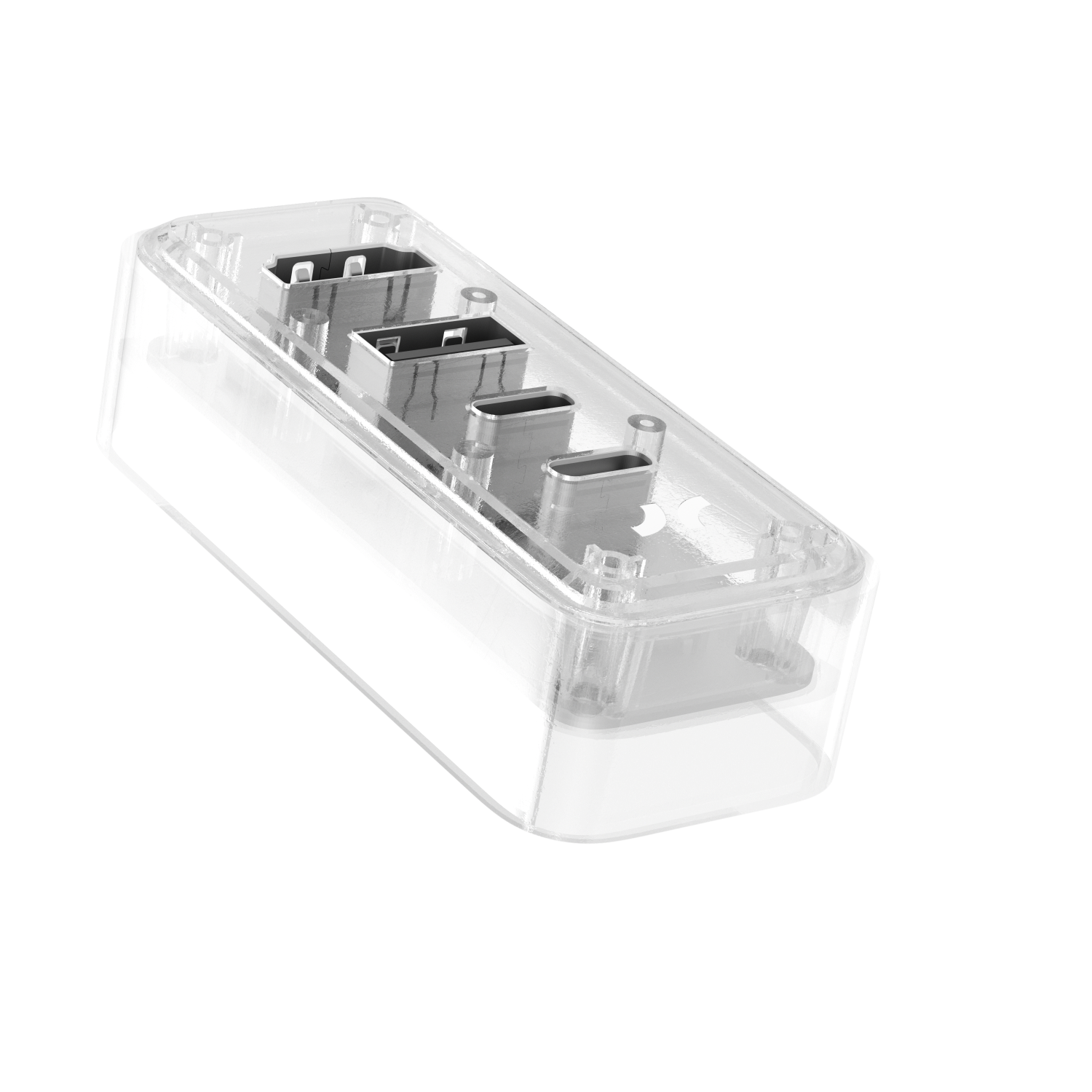 Transparent Bricbloc HUB module