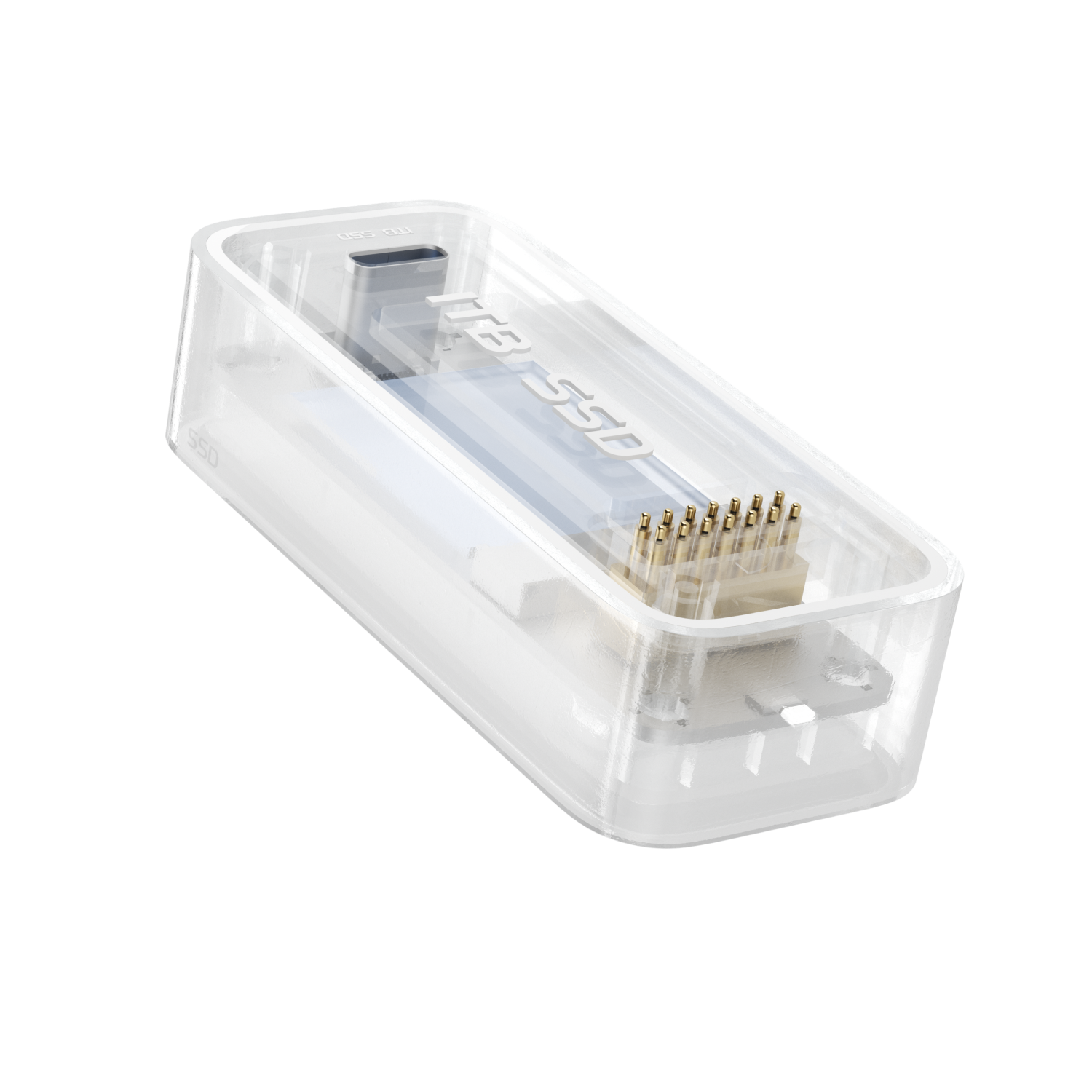 Transparent Bricbloc SSD module