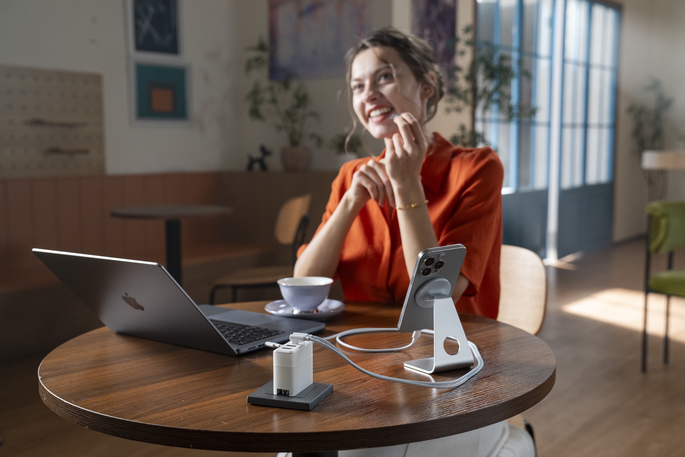 A quiet workspace reflecting Harborinno's focus on calm, useful technology